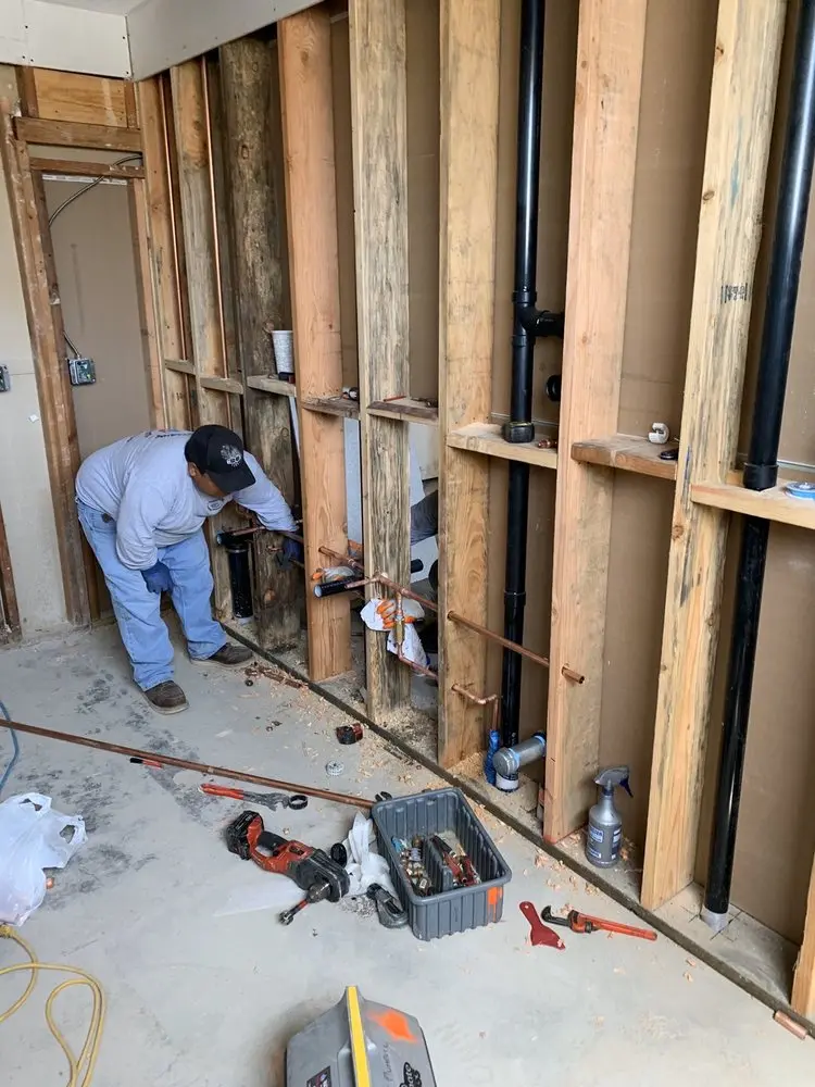 Commercial rough-in plumbing for Water Heater Replacement in Waupun